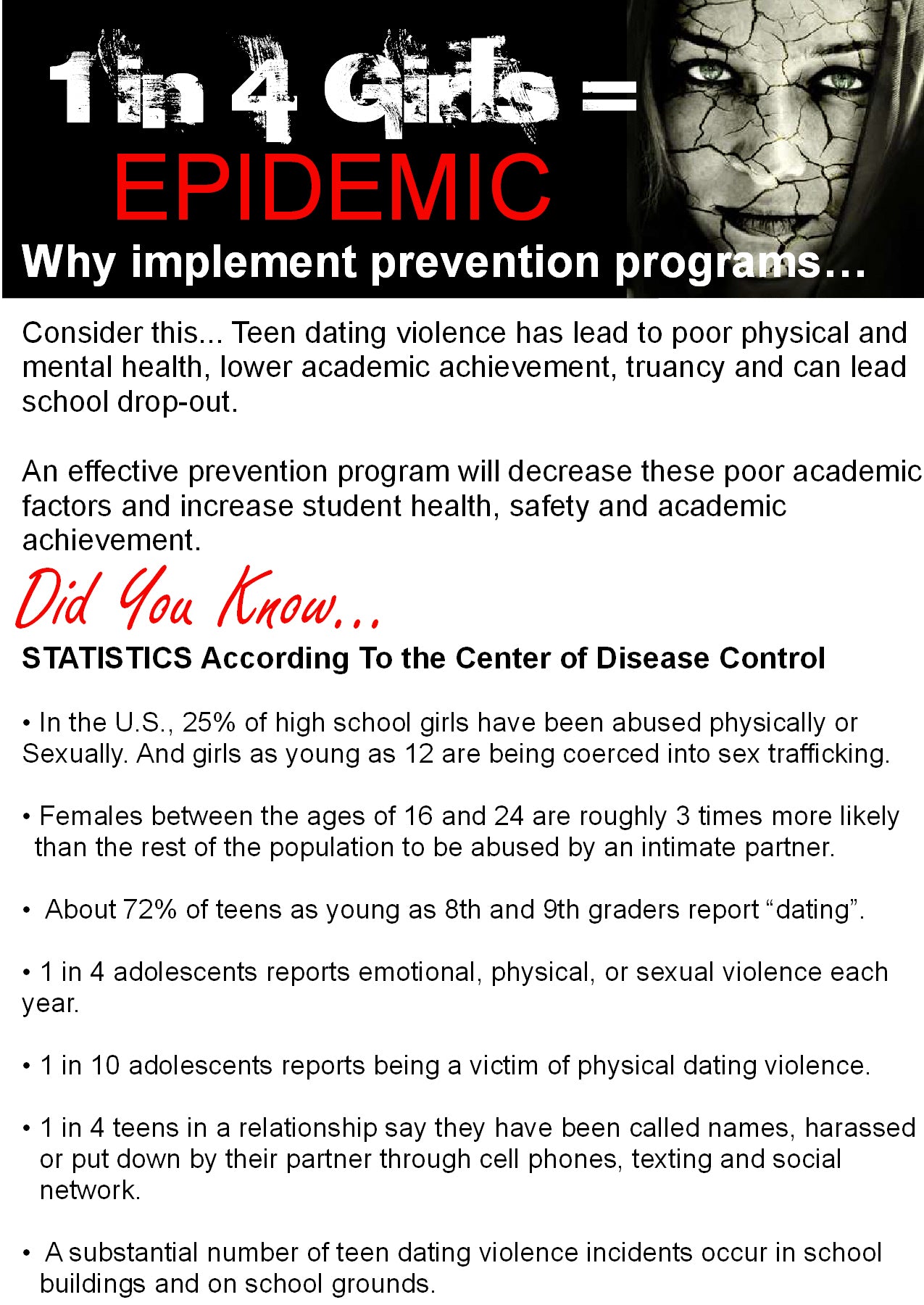 Let's Talk About Boyz' Teen Dating Violence Awareness and Prevention Series for Teen Girls - PARTICIPANT GUIDE (BLACK AND WHITE)